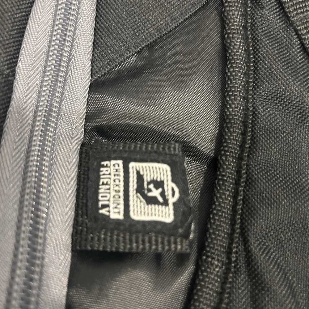 HP  Laptop  Pouch Carrying Backpack Travel Work Black Grey TSA Friendly